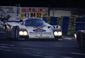 JRPA 8703 永元秀和が撮影した1987年 LeMans24 Rothmans Porsche 962の写真