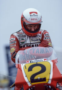JRPA 9101 熱田護が撮影した1986年 WGP Sweden GP Eddie Lawsonの写真