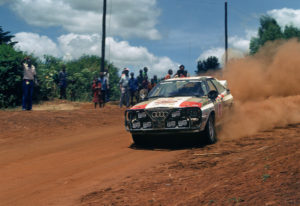 JRPA 7701 尾関一が撮影した1983年 WRC Safari Audi Quattro